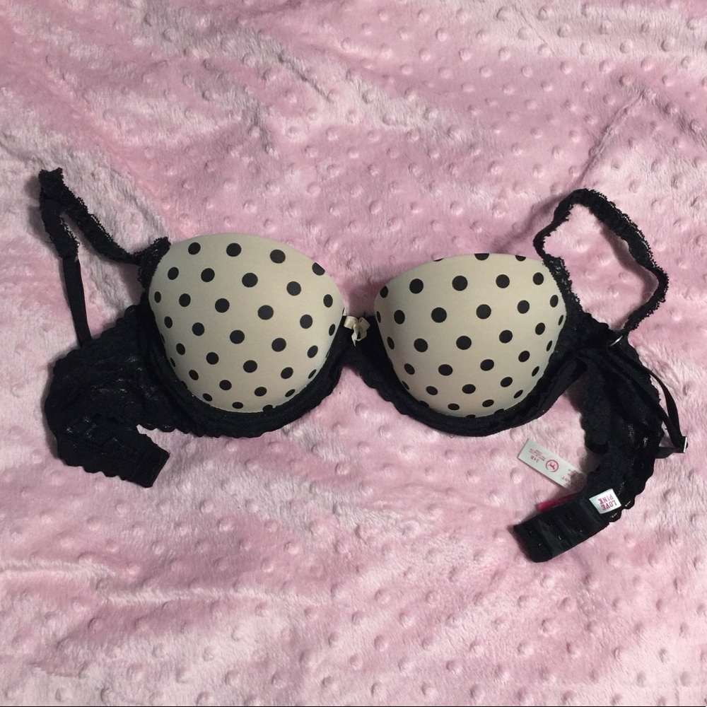 PINK low cut push up